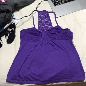 Purple tank top